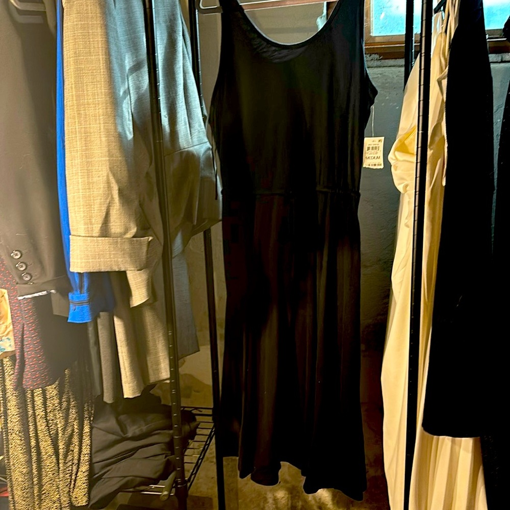 Style and co black dress. Brand new size M